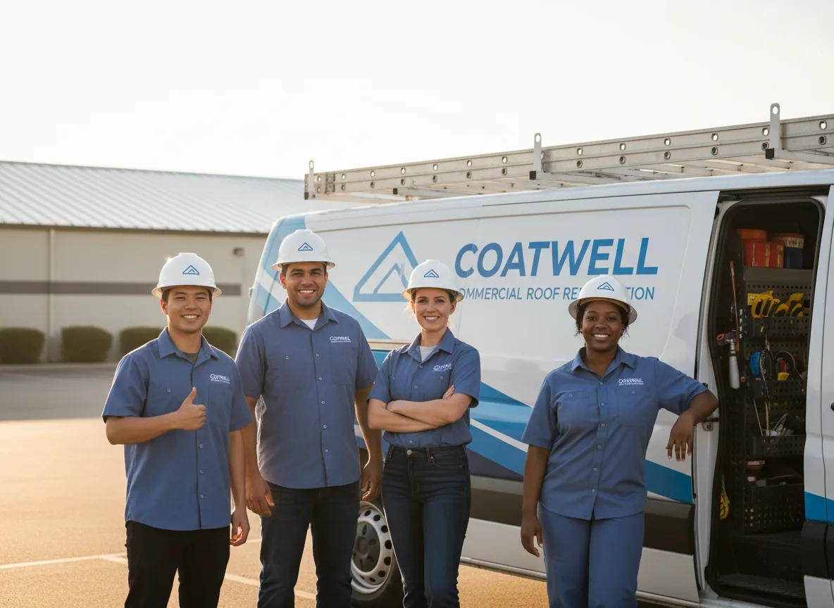 Commercial roof coating company in Brownstown, IL
